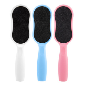 Râpe à pieds ovale en plastique double face pour usage domestique, éliminateur de callosités, brosse à talons, outil de pédicure - Product Image 5