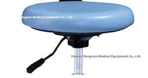 Sillón Dental MKS-025, Sillón de Odontólogo Giratorio y Elevador con Ruedas de Acero Inoxidable - Product Image 3