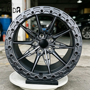 Jantes de voiture tout-terrain 4x4 de 16, 17, 18, 19, 20, 21, 22 pouces, jantes forgées 5x112 5x114.3 Beadlock pour Jeep Toyota <span class=keywords><strong>Supera</strong></span> MK5 A90 - Product Image 1