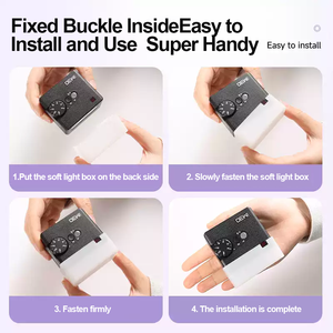 <span class=keywords><strong>3</strong></span> màu sắc gel trong suốt màu xanh màu vàng khuếch tán hộp mềm trường hợp cho im30 Hộp xà phòng tương thích với máy ảnh <span class=keywords><strong>Flash</strong></span> - Product Image 5