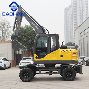 EACHAN multifunzionale CE EPA 6 Ton escavatore idraulico 4x4 wd grande escavatore costruzione stradale tutti i terreni scavatore - Product Image 2