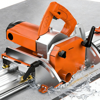 Coupe-carreaux électrique 1400W 4000mm 12000RPM à jet d'eau manuel 45° °   90 °   55 °   Scie à carrelage pour dalles de porcelaine grand format