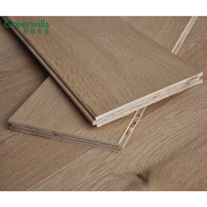 2023 vente chaude couleur claire chêne blanc européen plancher en bois d'ingénierie - Product Image 6