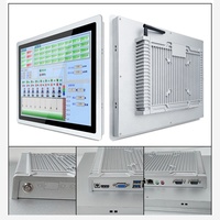 Moniteur de kiosque LCD à écran tactile capacitif étanche 1920*1080 PC à cadre ouvert intégré avec interface USB 2 * RS232 Android OS