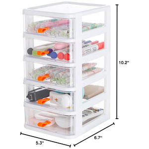PP Multifunction Desk Organizer Capacity Rotating Storage Box Makeup Foldable Acrylic Cabinet Office Home Use - Product Image 3