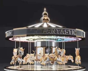 Manège Électrique de Luxe Très Populaire pour Enfants, Modèle Animaux de Parc d'Attractions - Product Image 2