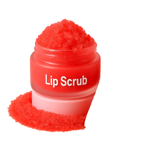 Exfoliante Labial Vegano Orgánico de Fresa Natural de Alta Calidad al por Mayor, Iluminador, Personalizado, Rosa, Exfoliante, Fabricante de Marca Privada - Product Image 1