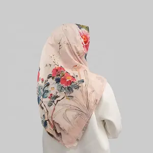 2022 new arrivals bawal chiffon voile premium scarf woman hijab muslim chiffon printed fabric tudung chiffon hijabs scarves