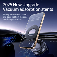 Support de téléphone magnétique pliable universel pour voiture, rotation à 360°, aimant puissant, support de tableau de bord réglable pour téléphone portable