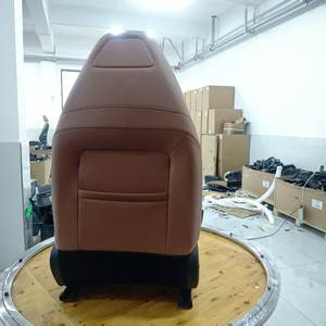 Asiento de Cuero Marrón Claro para Automóvil, Ensamblaje Completo para Sedán/SUV de Lujo, para Concesionarios de Automóviles Usados Premium - Product Image 2