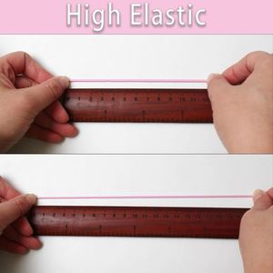 2mm <b>Pink</b> Elastic Cord 2/25 Inch 200 Yards Beading Stretchy String for Bracelet Making DIY Crafts Small Bungee Shock Cord Sewing - Product Image 3