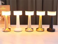 Lampe de table LED de chevet en forme de champignon, lampe de table moderne de luxe, vente en gros, lampe de bureau de lecture
