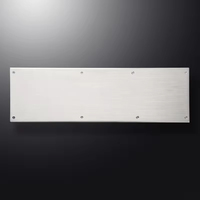 Clavier industriel métallique compact en acier inoxydable avec pavé tactile intégré pour terminal de contrôle et de surveillance