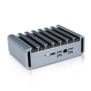 เราเตอร์ไฟร์วอลล์ Pfsense ใหม่ Intel Celeron Quad Core 6xRJ45 4USB DDR4 SSD พีซีขนาดเล็กแบบไม่มีพัดลม สำหรับธุรกิจ ใช้ AES-NI เกตเวย์เซิร์ฟเวอร์ - Product Image 3