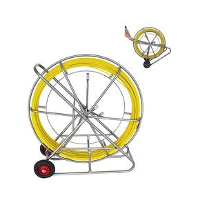 Rodder de conducto FRP duradero de alta resistencia con extractor de cable Flexible de carrete para uso de telecomunicaciones eléctricas Productos de fibra de vidrio Premium - Product Image 1