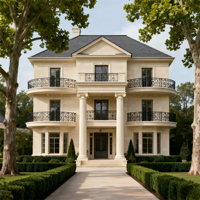Villa préfabriquée en acier à 3 étages de haute qualité, immeuble de bureaux, chambre, cuisine, sol SPC, design moderne de luxe pour l'Australie et l'Amérique