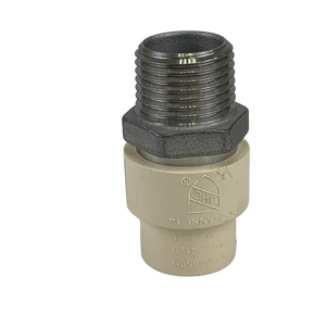 อะแดปเตอร์ CPVC ขนาด 1/2 นิ้ว x ข้อต่อสแตนเลสแบบเกลียวนอกขนาด 1/2 นิ้ว - Product Image 6