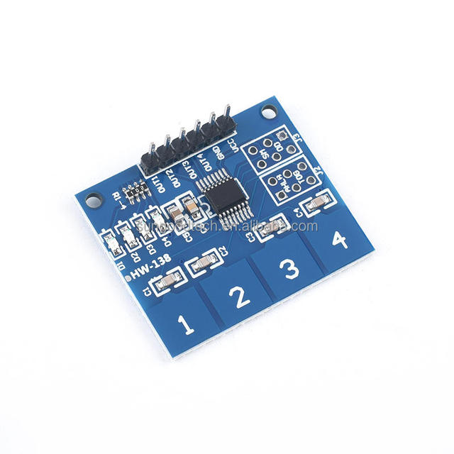 TTP224 4-way Capacitive Touch Switch Digital Touch Sensor Module 4 Bits New