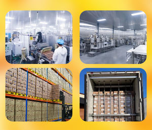 بيع بالجملة من المصنع الأصلي: آيس كريم فواكه ثلاثي الأبعاد بنكهات الخوخ والفراولة والتفاح، علبة تحتوي على 12 قطعة جاهزة للأكل، صلاحية 12 شهرًا - Product Image 3