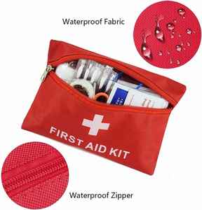 Kit de Supervivencia Rojo para Exteriores al Mejor Precio, Impermeable, Capacidad de 3L, Kit/Bolsa de Supervivencia de Emergencia Resistente para Viajes Familiares y Senderismo - Product Image 3