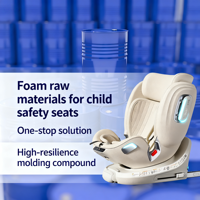 HongCheng Polyol Polyéther Isocyanate 100% Pur, Haute Résilience, Matières Premières Synthétiques pour Latex Moussant Souple, Idéal pour la Sécurité des Enfants