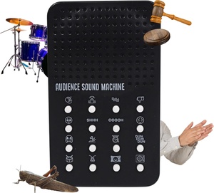 Audience Sound Machine with 16 Cheers Portable Electronic Audience Themed Sound Maker for Kids with 16 Effects