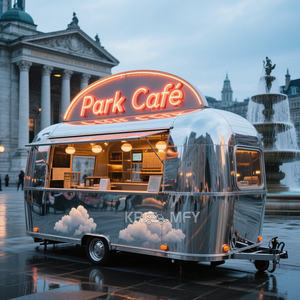 2025 longue durée de vie entièrement équipée professionnel bière Bar Snack Machines vente remorque chariot Food Truck - Product Image 6