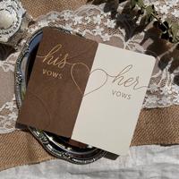 Carnet de Vœux Personnalisé en Bois Naturel Gravé au Laser – Cartes de Mariage pour Jardin – Cadeau d'Anniversaire Élégant pour Lui et Elle – Vente en Gros
