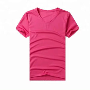 Camisetas de Cuello en V Profundo para Mujer, Sublimadas, de Alta Calidad, al por Mayor, 100% Poliéster, Camiseta de Malla para Mujer - Product Image 1