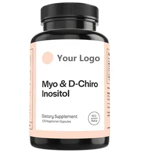 Capsules d'inositol & d-chiro Inositol mélangées, soutien à l'équilibre sexuel et fonction ovarienne saine, supplément de santé