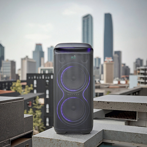 Kép 8 "100 wát không dây cho <span class=keywords><strong>Bluetooth</strong></span> Đảng loa với RGB LED môi trường xung quanh chiếu sáng cho guitar Mic & USB cho điện thoại di động - Product Image 2