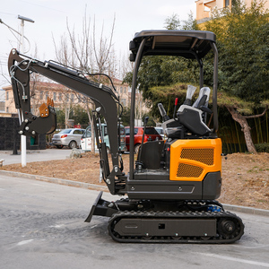 Mini Excavadora con Envío Gratuito, Motor con Certificación CE y EPA, Excavadoras de 1 Tonelada, 1.5 Toneladas y 2 Toneladas, Excavadora de Orugas Pequeña para Granja en Venta - Product Image 5