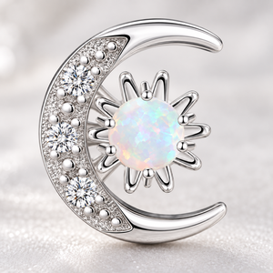 Orecchini a perno con stella e luna per donna, design geometrico, accessori per l'orecchio da indossare tutti i giorni - Product Image 4