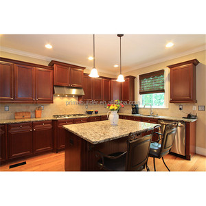 Prima Premium mobili da <span class=keywords><strong>cucina</strong></span> in legno massello personalizzabile naturale durevole ideale per la ristrutturazione di casa cucine moderne - Product Image 6