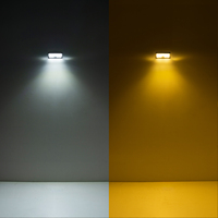 38 lampes solaires LED avec détecteur de mouvement PIR, étanches, sans fil, alimentées par énergie solaire, pour extérieur, jardin, rue, mur