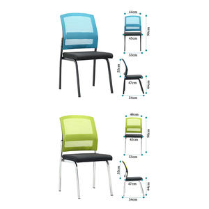 사용자 정의 로고 OEM ODM 서비스 녹색 환경 소재 다목적 사용 쉬운 조립 현대 쌓을 수있는 의자 - Product Image 6