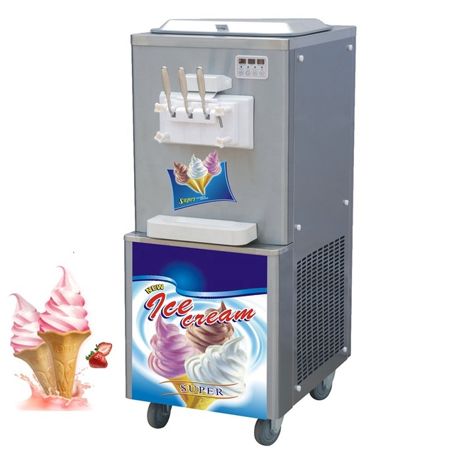 Commercial Soft Roll Small Homemade Professional Homemade Fried Turkish Ice Cream Maker Machine