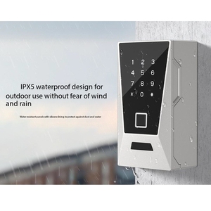 Boîte de rangement intelligente pour clés, portable, numérique, murale, avec déverrouillage par carte, connexion Wifi, étanche, avec lecteur d'empreintes digitales - Product Image 4