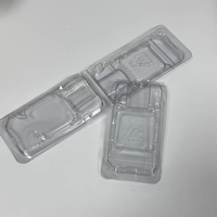Boîte en plastique PET jetable en gros, emballage de qualité supérieure pour processeurs AMD CPU AM1 AM2 AM3 AM4 AM5, rectangle 40 x 40 mm