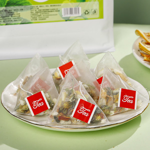 Thé Rafraîchissant Estival Mélangé Menthe, Chèvrefeuille et Citron en Stock – Sachet de 100g Réfrigéré – 20 Sachets - Product Image 2