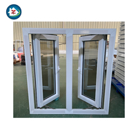 Fenêtre de style américain en PVC