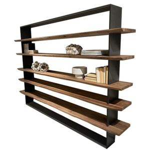 Venta al por mayor de alta calidad hexágono geométrico de <span class=keywords><strong>Metal</strong></span> <span class=keywords><strong>y</strong></span> estantes de <span class=keywords><strong>madera</strong></span> montados en la pared para la pared - Product Image 5