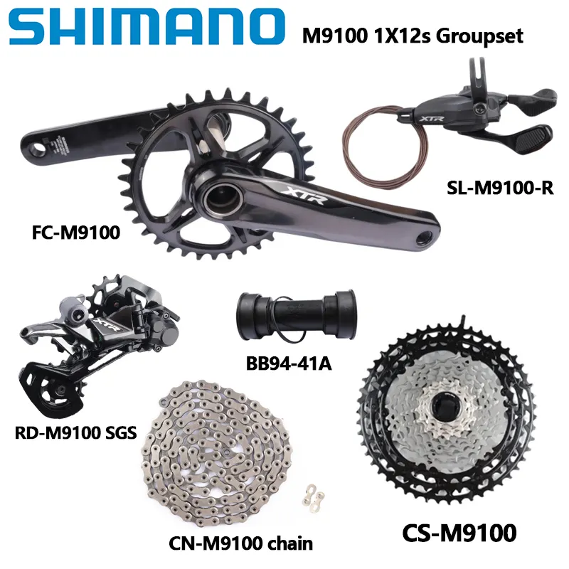 Shimano XTR M9100 カセットスプロケット　51t-10t 楽天市場】シマノ CS-M9101-12 12S 10-51T MTB カセット