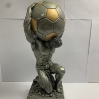 Trophée de Football 2023 à paillettes au Design Unique pour cadeau Souvenir (Football)
