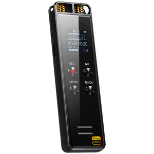 Mini enregistreur vocal numérique Enregistreurs activés audio de réunion longue distance pour conférences Matériel Formats métalliques MP3 WAV REC - Product Image 3