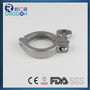 201/304/316 Thép Không Gỉ Phù Hợp Vệ Sinh Cấp Độ Chính Xác Đúc Nhanh Kẹp Kẹp Cho End Ống Doanh Chuck Hoop Phụ Kiện - Product Image 4