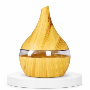 <span class=keywords><strong>Difusor</strong></span> de Aromas de <span class=keywords><strong>Aceites</strong></span> <span class=keywords><strong>Esenciales</strong></span> USB de 300 ml, Humidificador Ultrasónico con Luz LED de 7 Colores, Mini <span class=keywords><strong>Difusor</strong></span> Silencioso con Acabado de Madera para Decoración del Hogar, Venta al Por Mayor - Product Image 1