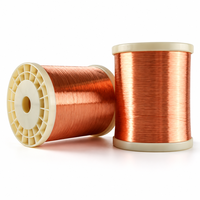 Fil CCA nu, fil d'aluminium recouvert de cuivre, 8% de teneur en cuivre, conducteur monobrin solide, 0,08-8,00 mm, pour conducteur de câble électrique