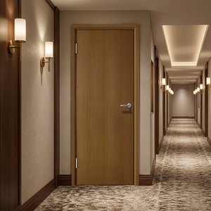<span class=keywords><strong>Porte</strong></span> en bois ignifugée pour chambre d'hôtel, certifiée UL EN, insonorisée, résistance au feu 20/30/60/90 minutes, <span class=keywords><strong>porte</strong></span> intérieure en bois ignifugée - Product Image 2