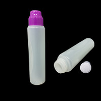 Marqueur de graffiti vide 2024, flacon en plastique transparent, pointe en tissu, contenant de peinture pour gribouillage, volume d'encre 55-60 ml, pointe de 18 mm, recharge